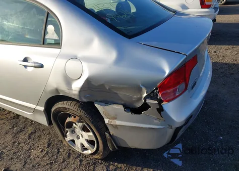 2007 Honda Civic Lx z USA, uszkodzony, nr VIN 1HGFA16567L021431